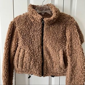 bear in mind fuzzy jacket